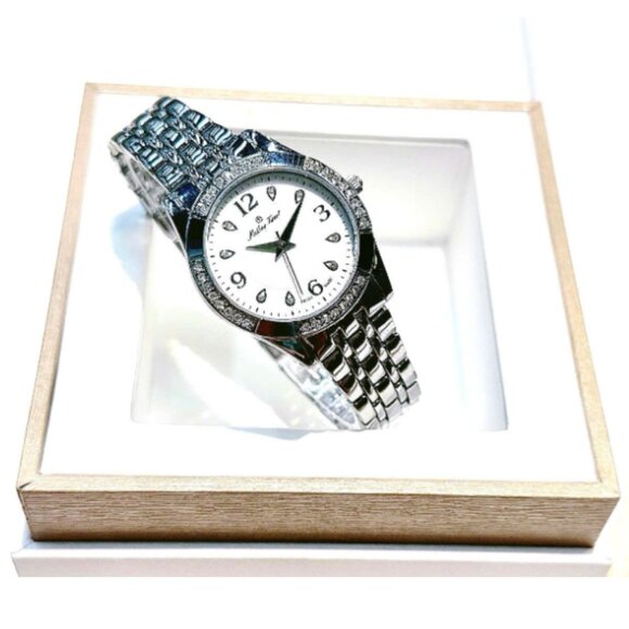 Ladies Tissot Diamond Mathey White Dial Watch New - Picture 4 of 7